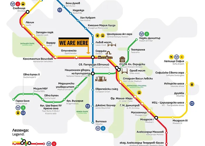 Lejlighed Memoir By Sofiaspot - Central, Metro To Airport Sofia