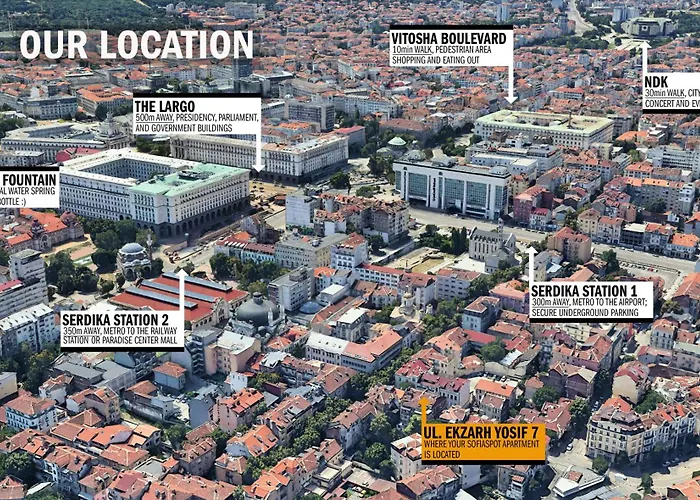 Memoir By Sofiaspot - Central, Metro To Airport * Sofia